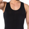 Lux Drm Bamboo Lycra Male Singlet 3900 black