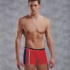 Doreanse Athletic Side Stripe Boxer Brief Underwear 1713 Red