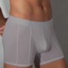 Doreanse Solid Mens Boxer Brief Underwear 1755 Grey