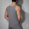 doreanse men modal deep collar undershirt 2011 anthracite 1