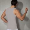 doreanse mens modal round neck undershirt 2205 grey