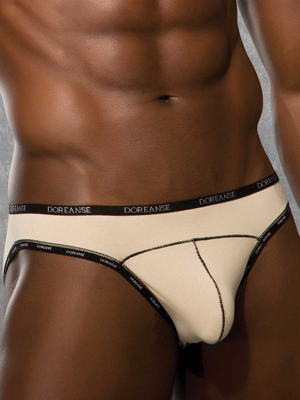 doreanse mens modal briefs slip elegant collection 1215 beige 1