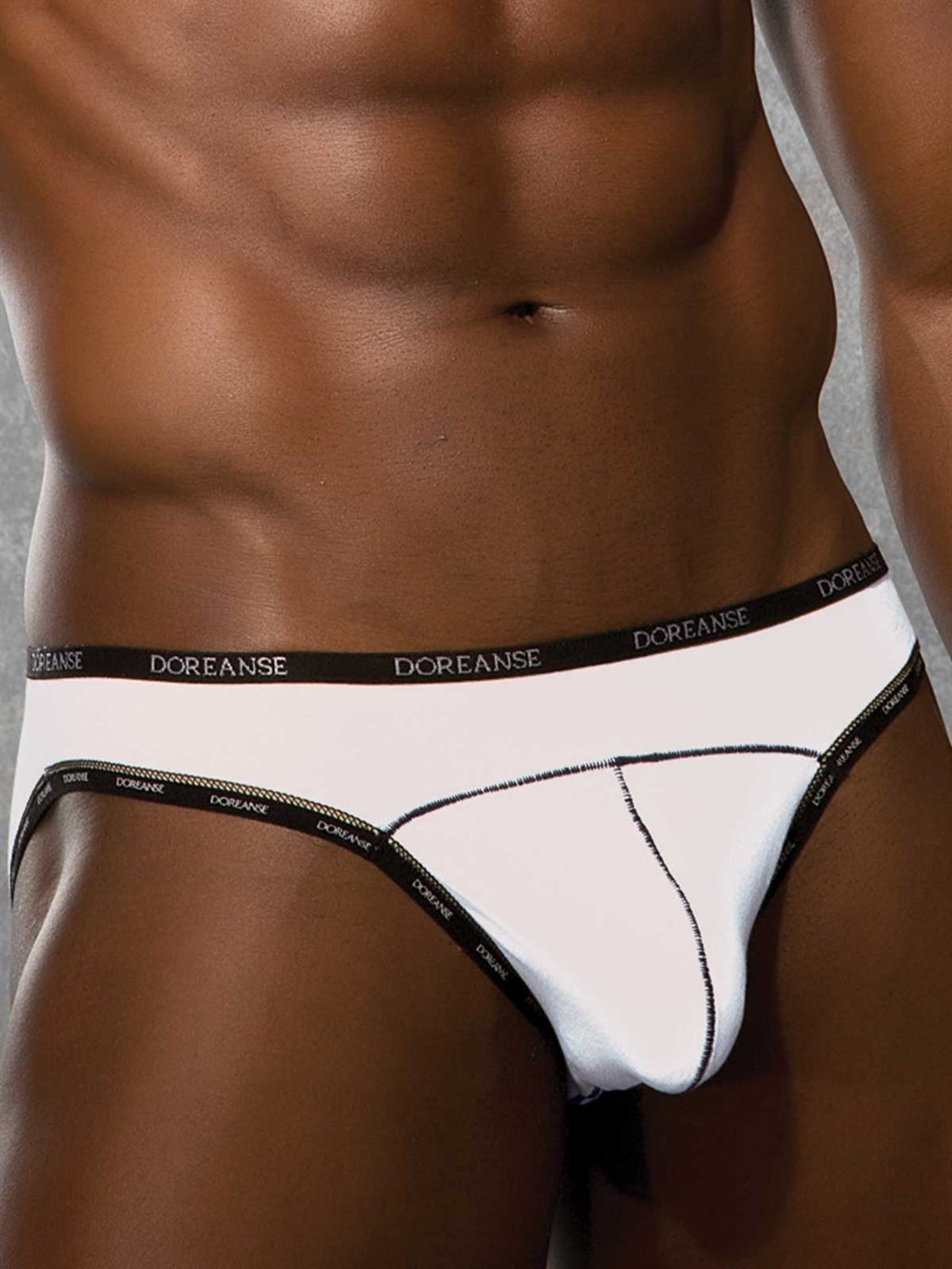 doreanse mens modal briefs slip elegant collection 1215 white 1