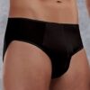 doreanse mens modal slip briefs essentials collection 1211 black 1