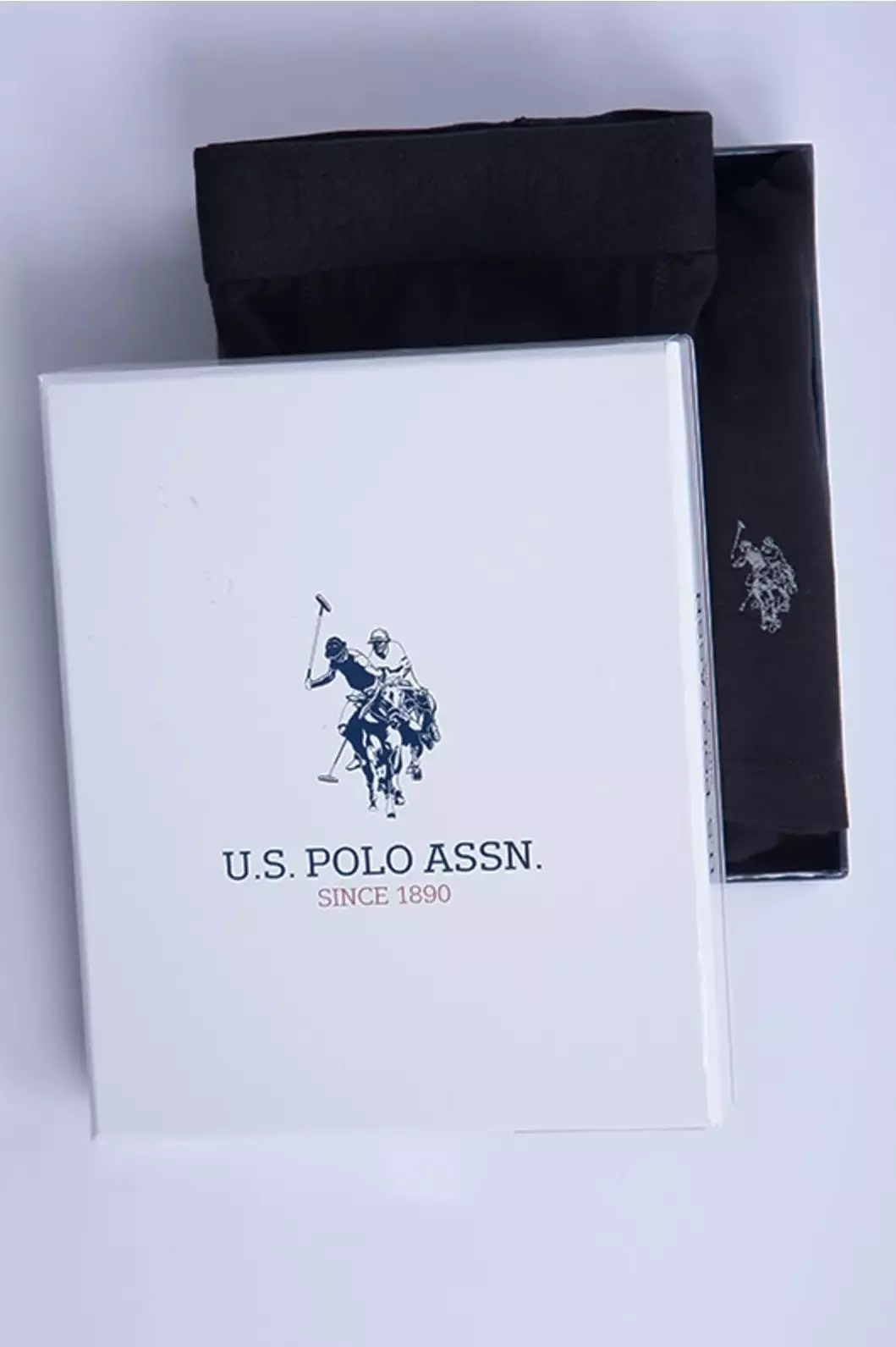 U.S. Polo Assn. Mens Singlet Boxer Set 80088 Black box
