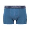 U.S. Polo Assn. 80515 3 Pack Cotton Lycra Printed Mens Boxer Set Navy Blue Indigo 3 scaled