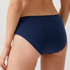 Pierre Cardin 2056, 5 Pack, Mid Waist, Cotton, Women’s Basic Slip Brief Panty Set, Ecru & Powder Pink & Burgundy & Navy Blue & Black6