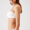 Pierre Cardin 4562 Siena, Underwired Non Padded Lace Strapless Fantasy Bra and Panty Set Ecru3