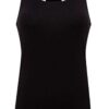 U.S. Polo Assn. 66001 Cotton Modal Lycra Womens Sport Singlet Black