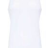 U.S. Polo Assn. 66001 Cotton Modal Lycra Womens Sport Singlet White