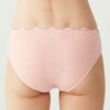U.S. Polo Assn. 67001, Cotton & Modal & Lycra, 5 Pack, Solid Colors, Women’s Low Waist Brief Set, Black & White & Beige & Red & Salmon 15