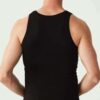 U.S. Polo Assn. 80441 2 Pack 100 Cotton Mens Singlet Set Black 4
