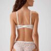 Pierre Cardin 4735, Milan Push Up Padded Lace Underwire Lingerie Set Ecru3