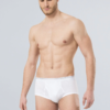 Turen 120 Pamuklu Ribana Kemerli Erkek Slip beyaz